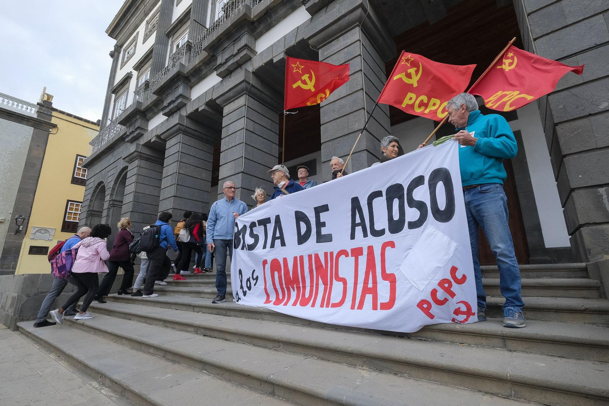 Alumnos del IES Simón Pérez acuden al pleno de Las Palmas de Gran Canaria