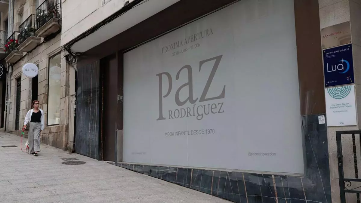 Paz Rodríguez abre en Vigo la primera tienda de su historia y mira a Asia para su expansión
