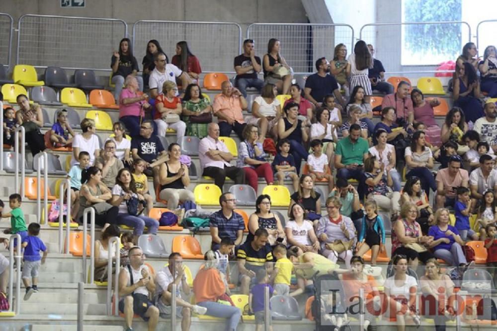 Clausura de las escuelas de Cartagena de gimnasia rítmica y estética de grupo