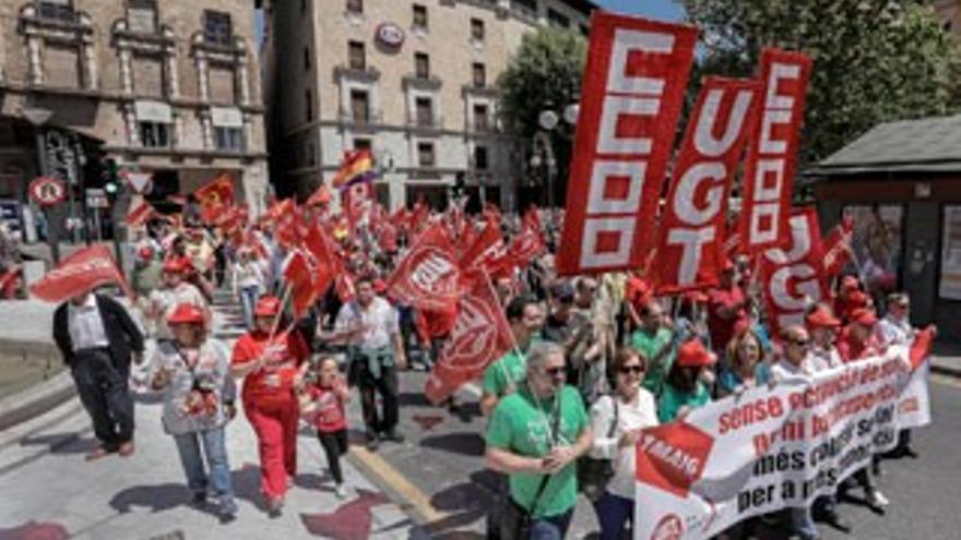 Manifestación del Primero de Mayo en Palma