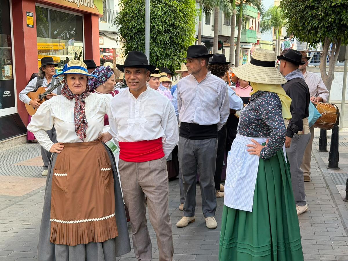 Romería del Carmen en el barrio de San Gregorio, en Telde
