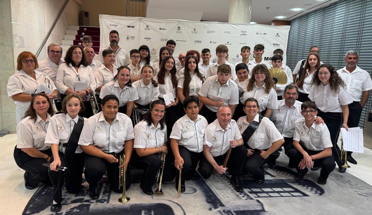 Último concierto que ofreció la banda con motivo del 36 Encuentro Nacional de Cofradías,  el 25 de septiembre de 2025 en el Teatre Serrano.