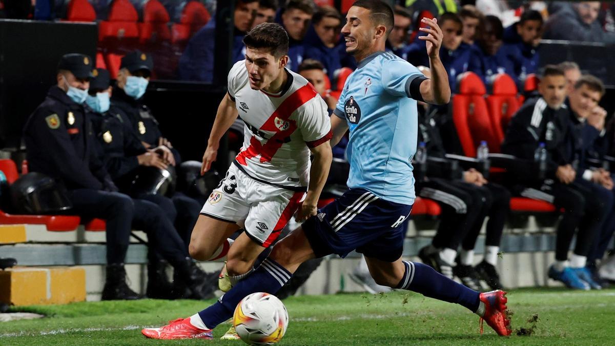 Una imagen del Rayo Vallecano - Celta.