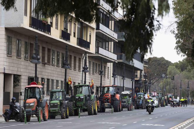 Las tractoradas vuelven a València