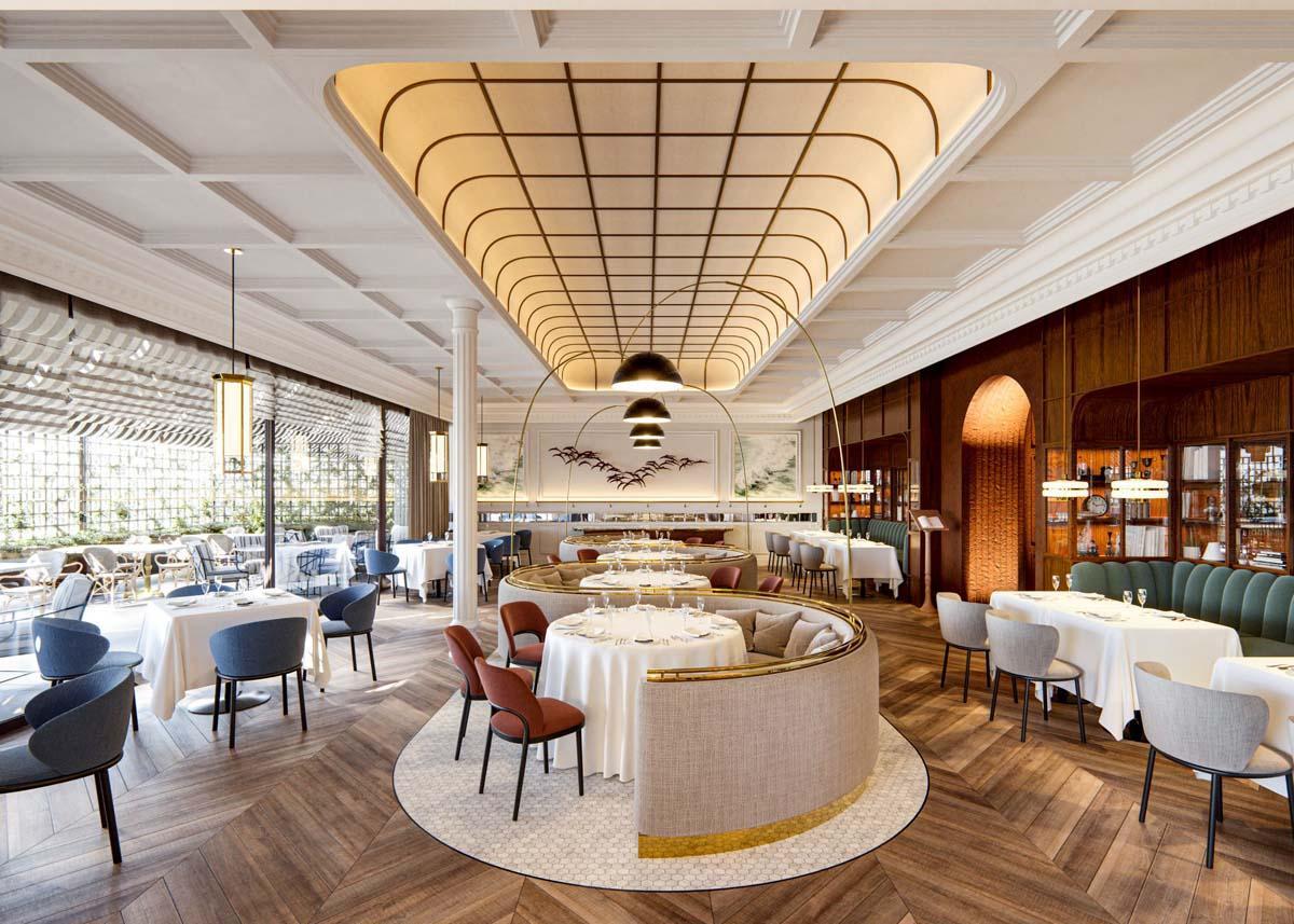 Así será el restaurante del Club Cámara Noroeste que gestionará A Mundiña en los bajos de O Parrote.