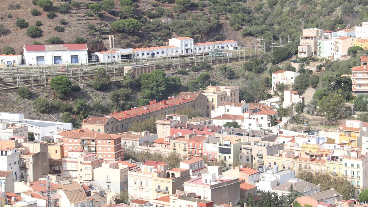 Imatge general del municipi de Portbou.
