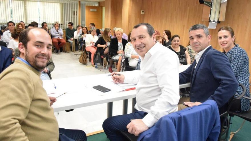 Javier Pérez, José Luis Ruiz Espejo y José Bernal.