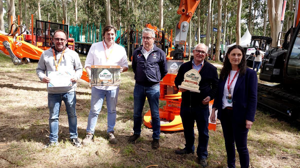 Galardonados en el concurso de innovación.