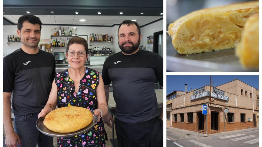 La mejor tortilla de patata de Castellón: El bar Vicentín de Onda &#039;pasa&#039; de la cebolla