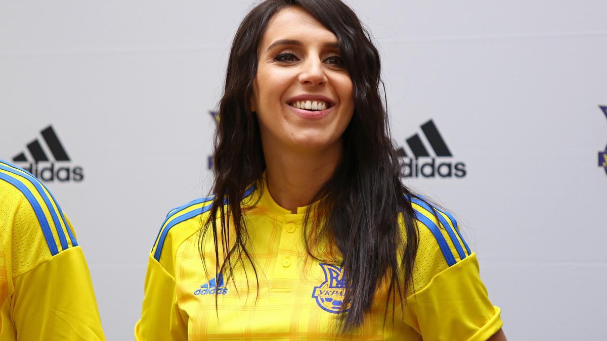 Jamala, en un acto público.