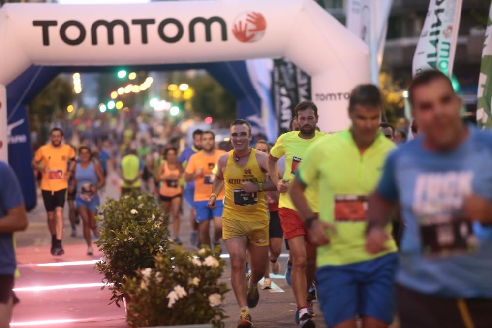 Nuevo éxito de la carrera nocturna de As Travesas con más de 1.300 participantes