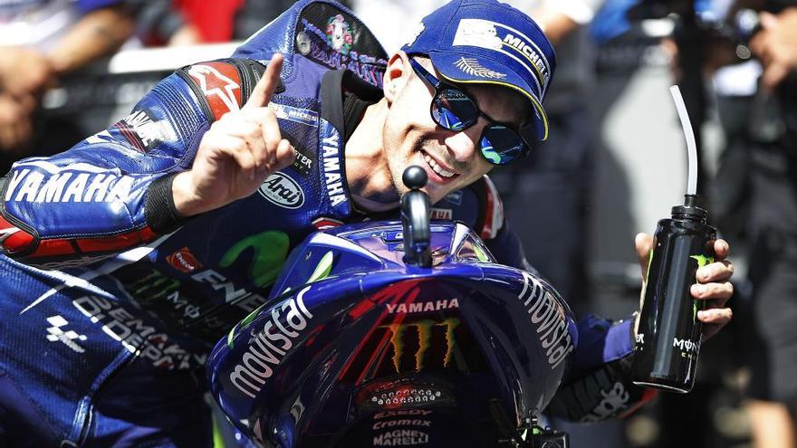 Maverick, líder del Mundial de MotoGP