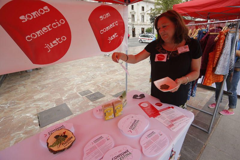 Día del Comercio Justo en València