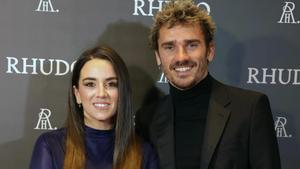 Antoine Griezmann y su esposa Erika Choperena
