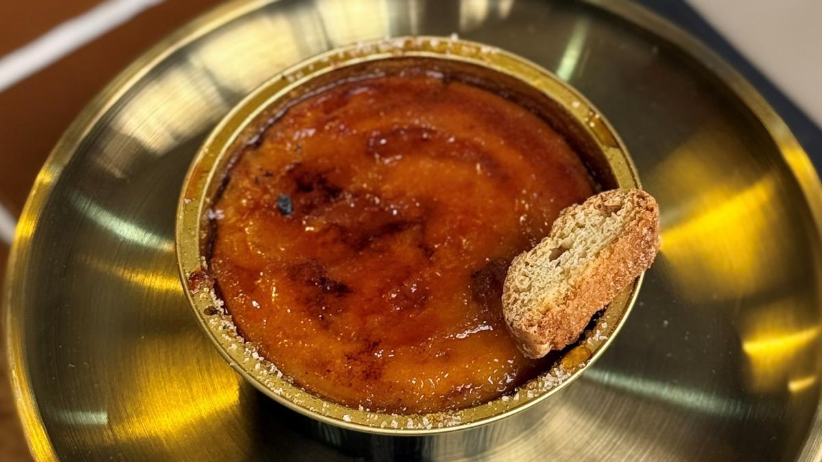 La crema catalana de Sucre Cremat.