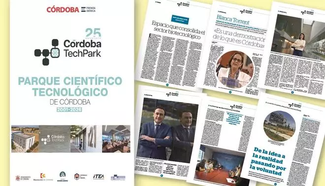 Diario CÓRDOBA publica un libro sobre el 25 aniversario del Parque Científico Tecnológico