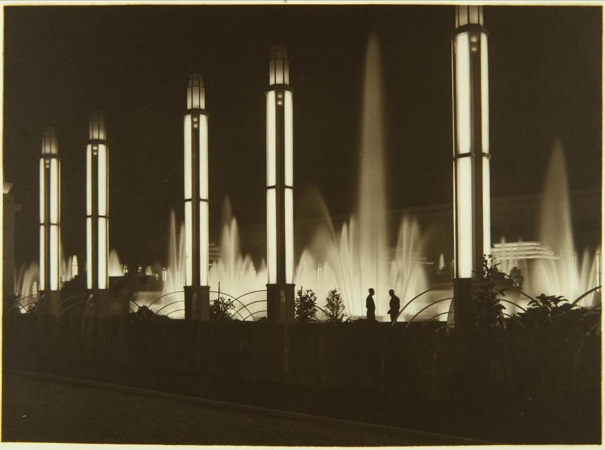 Fotografía del álbum ’Exposició de Barcelona, 1929-1930’, de Sebastià Jordi Vidal.