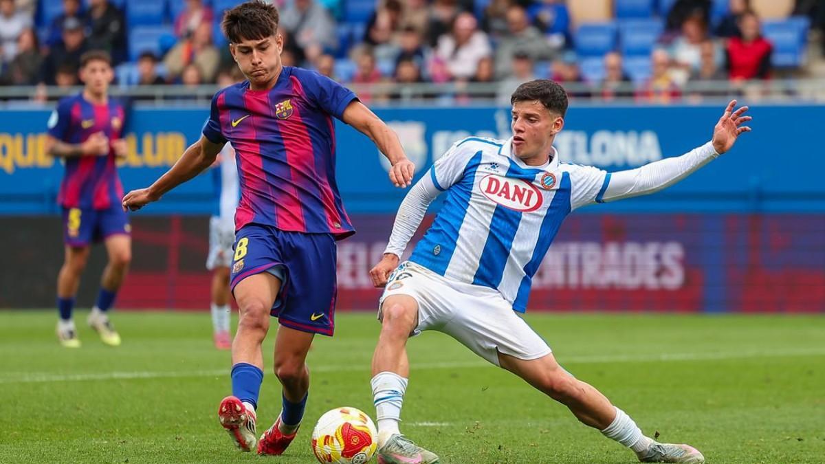 Brian Fariñas completó un partidazo contra el Espanyol B