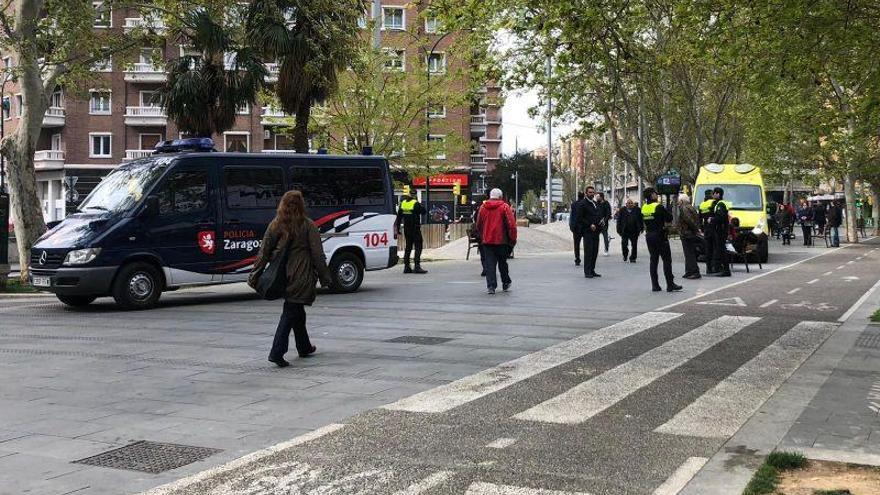 El tranvía atropella a un hombre en Gran Vía