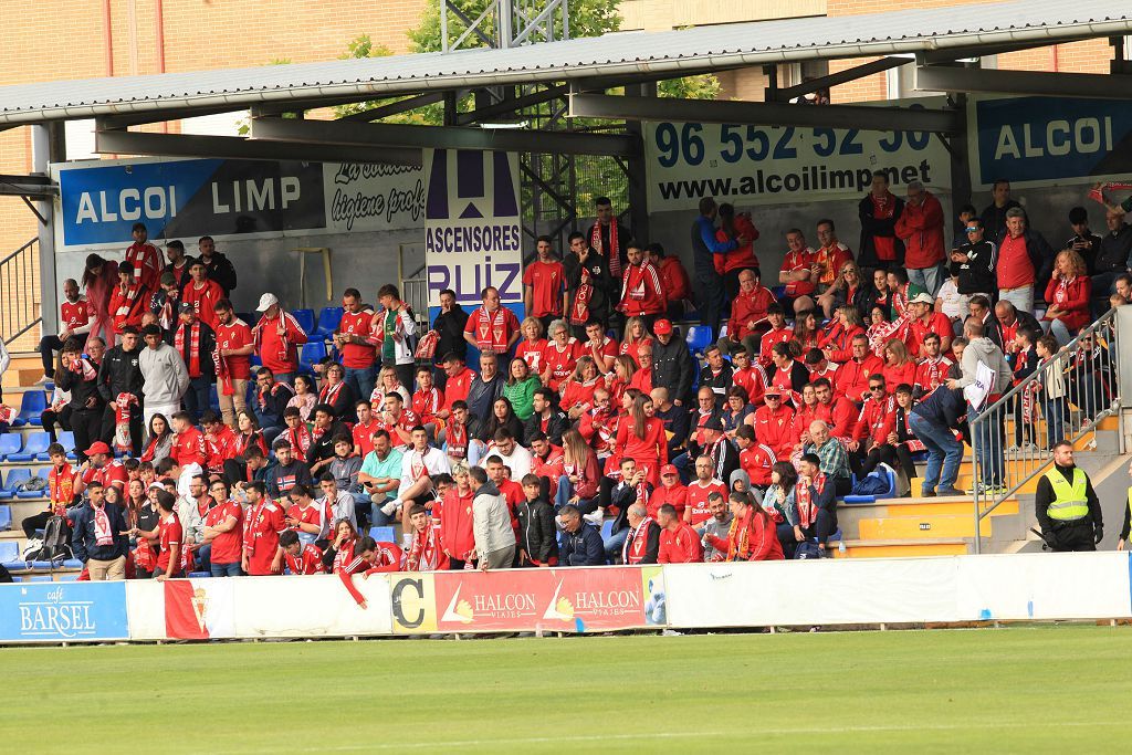 Alcoyano - Real Murcia, en imágenes