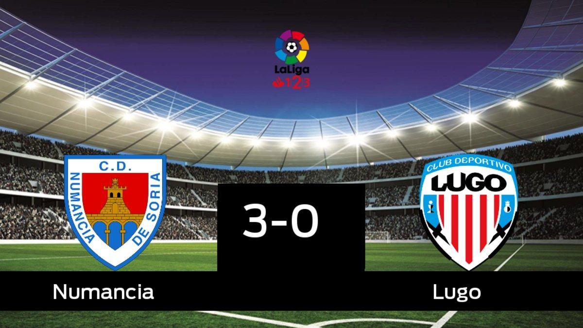 El Numancia venció en su estadio al Lugo