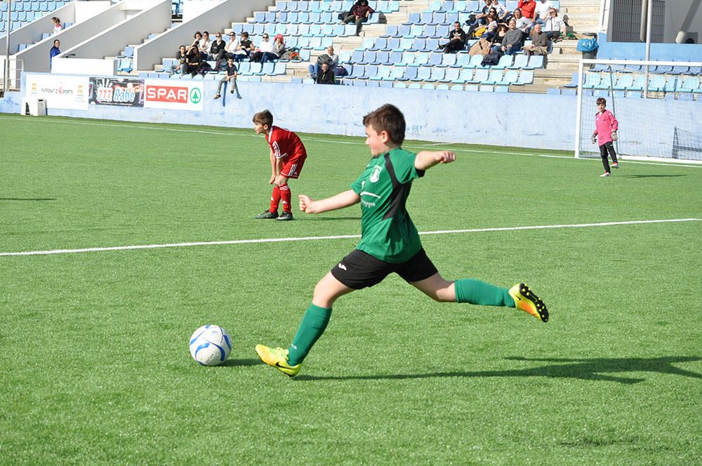 Fútbol base del fin de semana