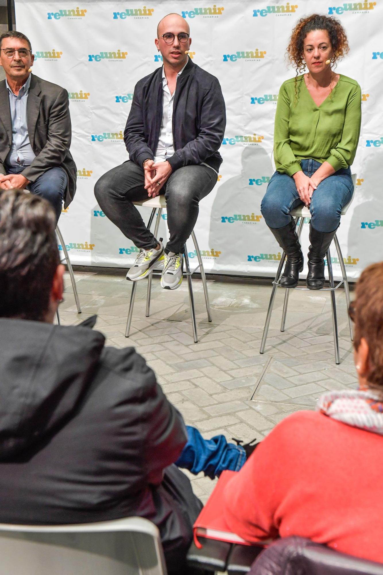 Presentación de candidatos de Reunir Canarias