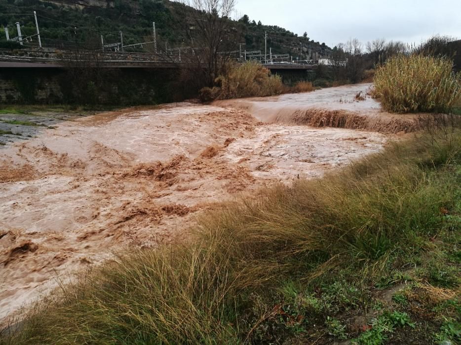 Llobregat i Cardener després del temporal