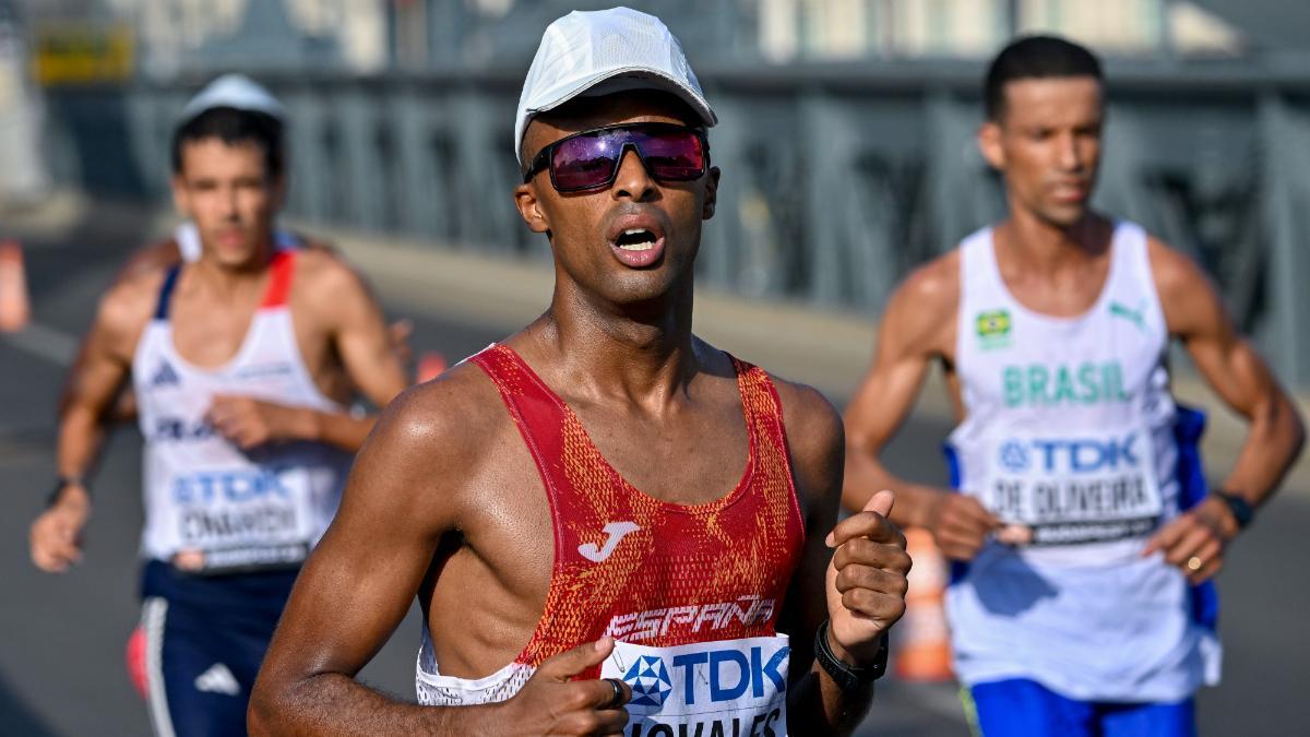 Tariku Novales acabó 21º en la maratón del Mundial de Budapest