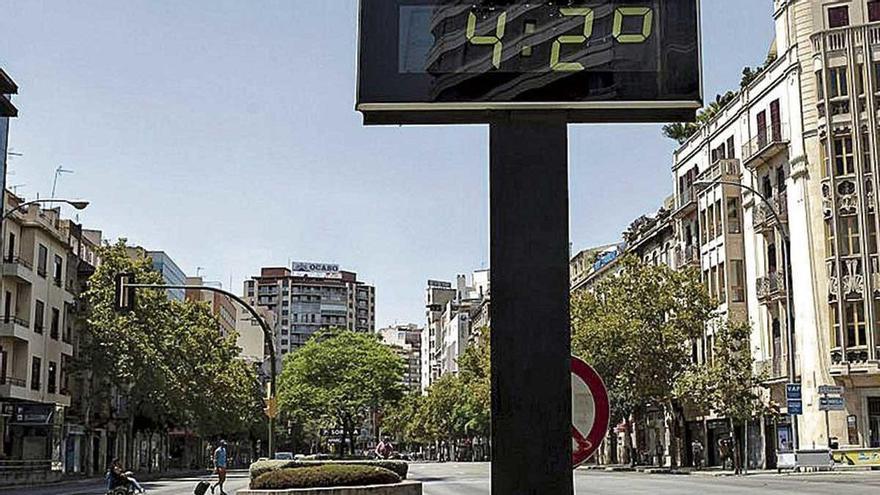 Las temperaturas pueden superar los 40 grados este fin de semana en Mallorca