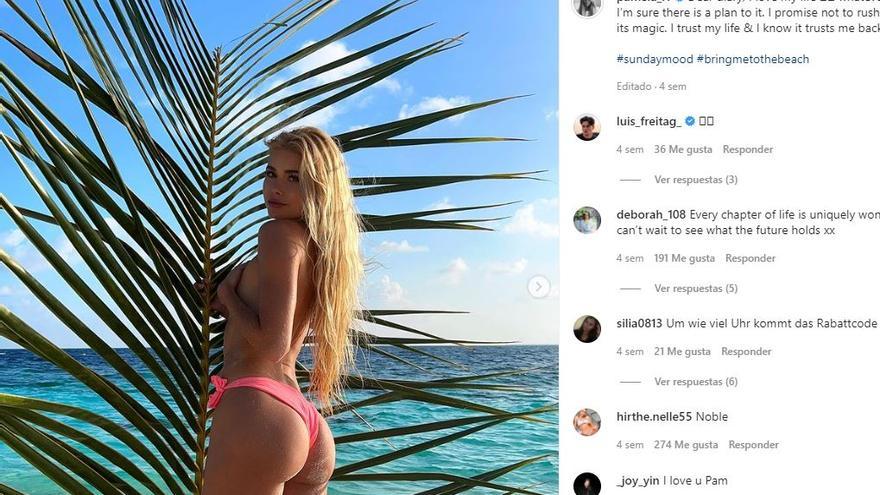 Fitness-Influencerin Pamela Reif feiert ihren Geburtstag auf Mallorca