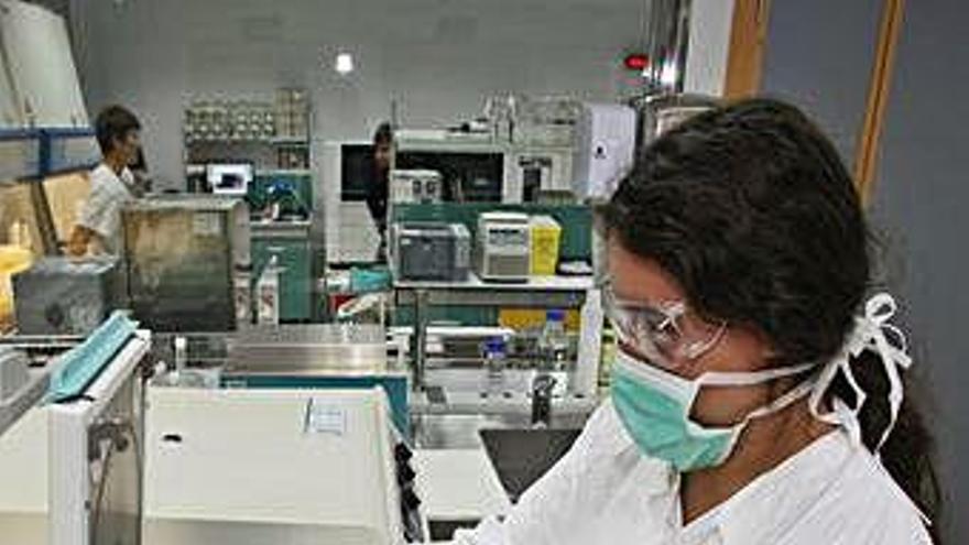 Laboratorio de Microbiología del Hospital Virgen de la Arrixaca.