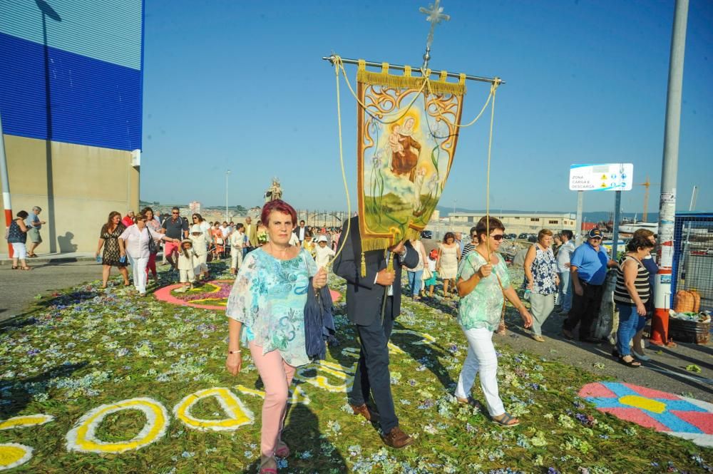 Procesión de la Virgen del Carmen 2017 en Arousa