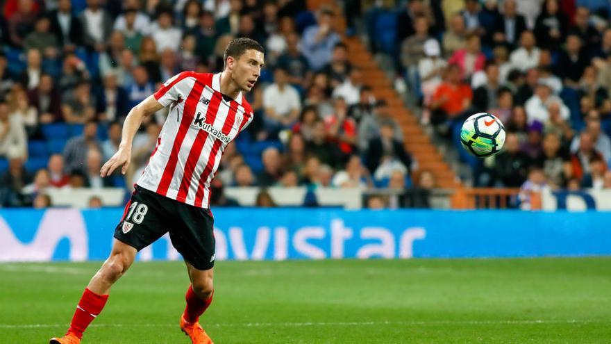 De Marcos, con el Athletic.