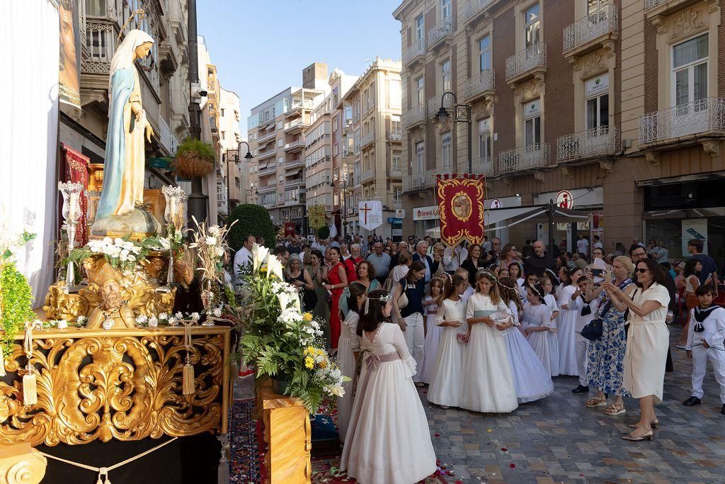 La procesión del Corpus Christi de Cartagena, en imágenes