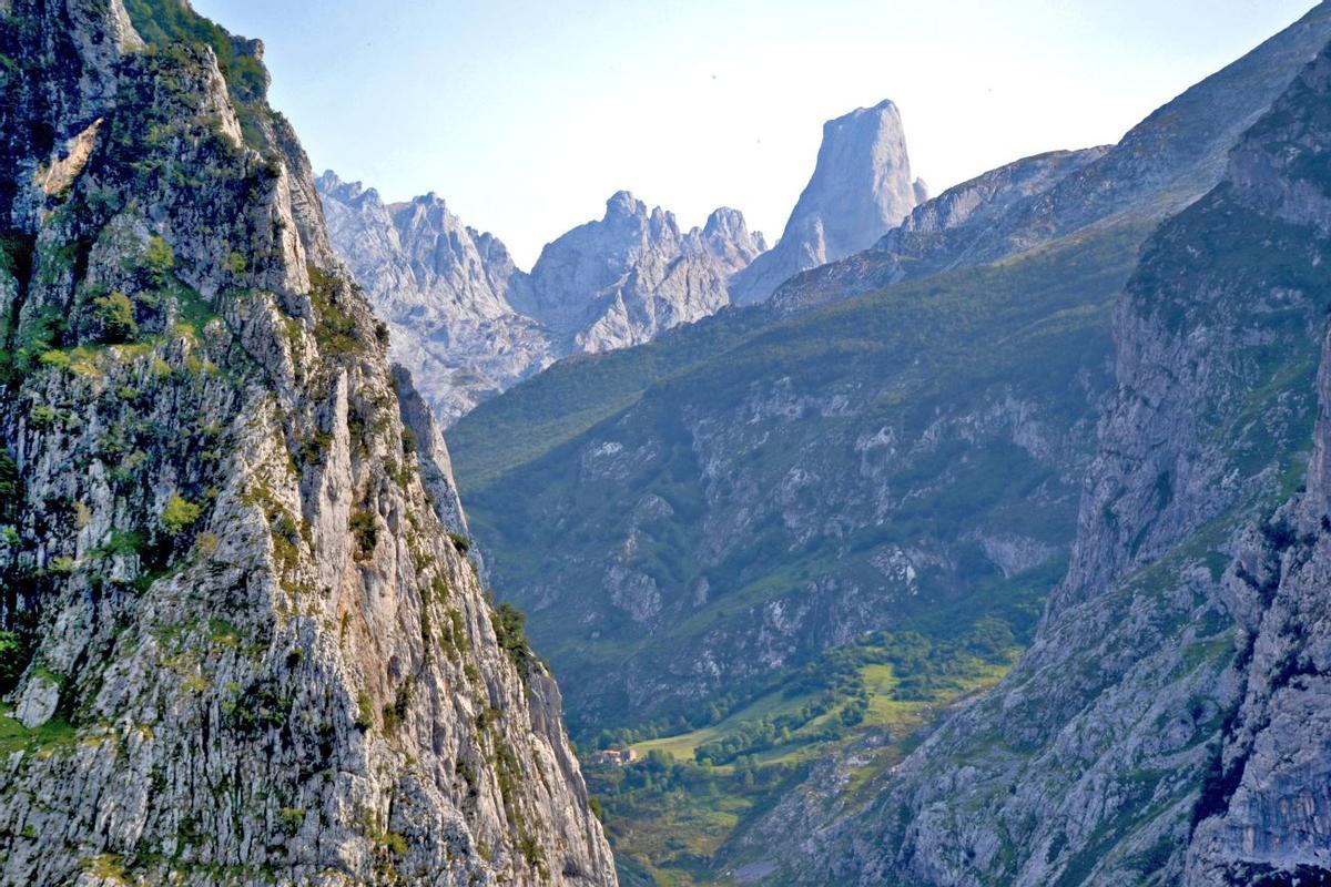 Las vistas del Urriellu desde Camarmeña