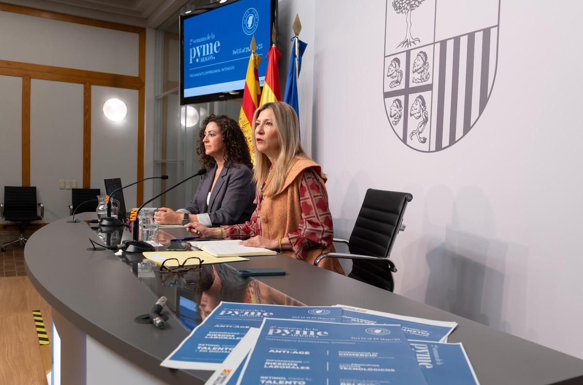 La vicepresidenta y portavoz del Gobierno de Aragón, Mar Vaquero.