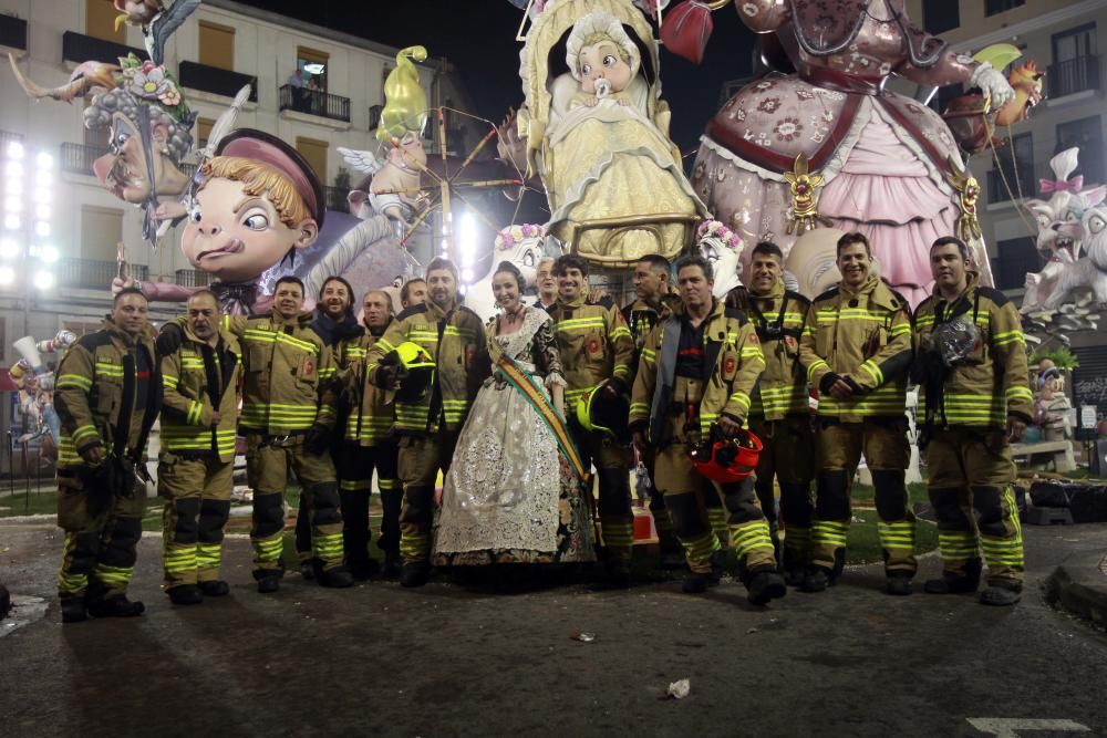 Cremà de la falla Convento Jerusalén