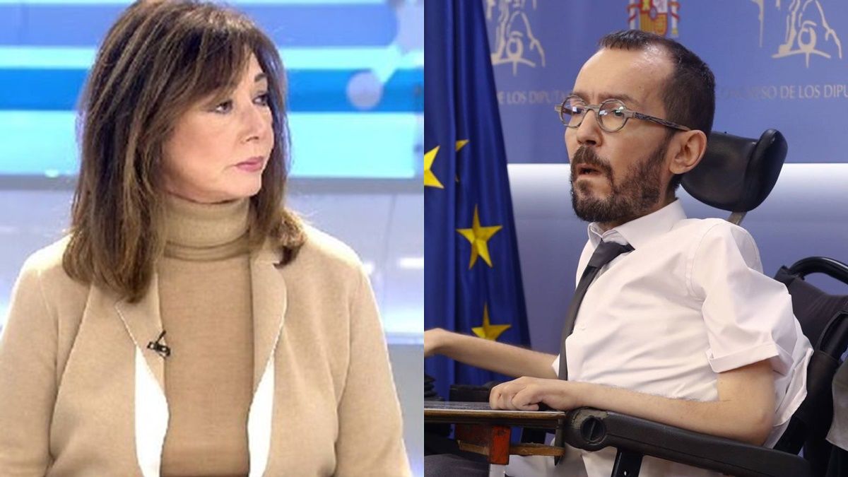 Ana Rosa Quintana y Pablo Echenique