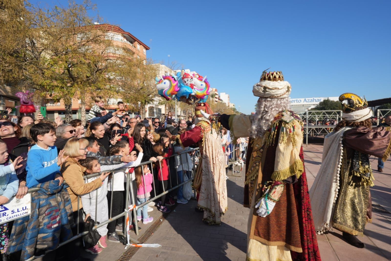 Las mejores imágenes de la llegada de los Reyes Magos a Castellón