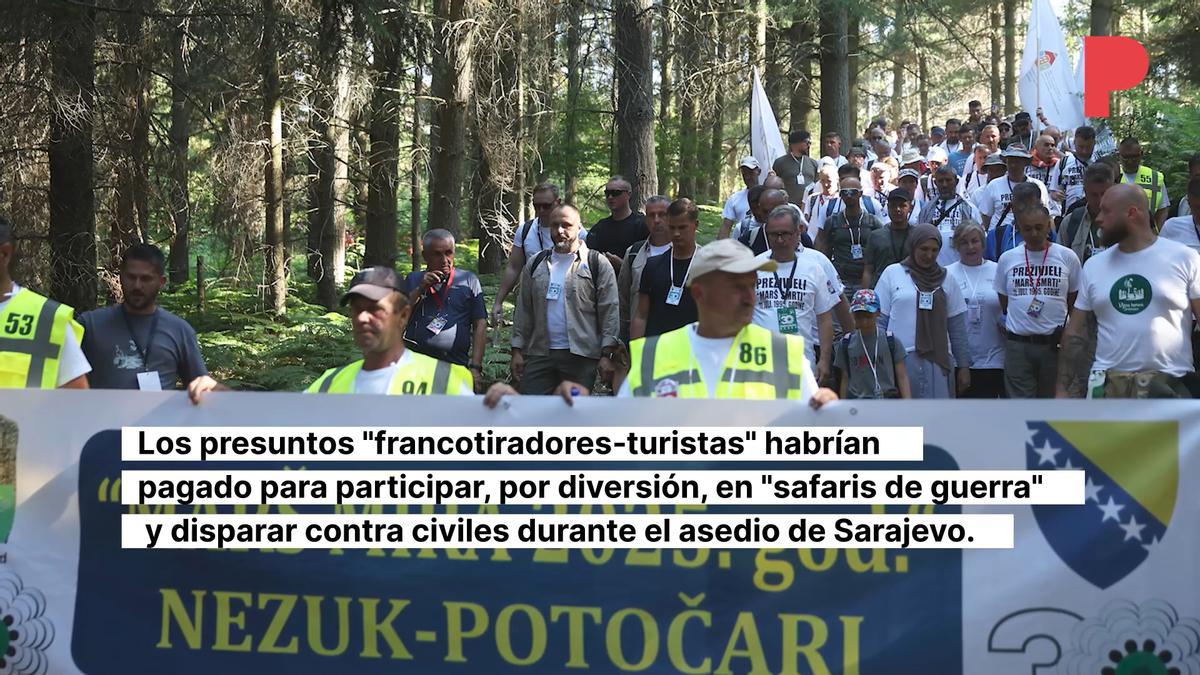 Italia investiga safaris de guerra de ricos para matar a civiles por diversión durante el asedio de Sarajevo