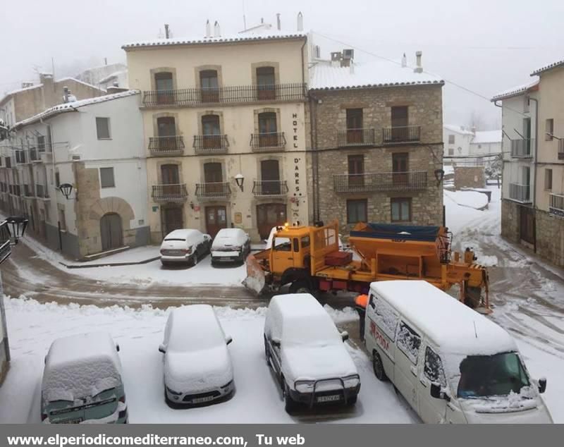 Las mejores imágenes de la nieve en Castellón
