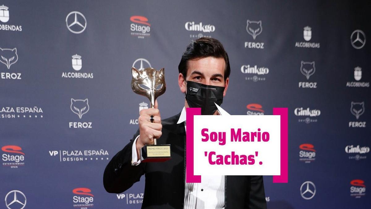 Mario Casas en los Premios Feroz