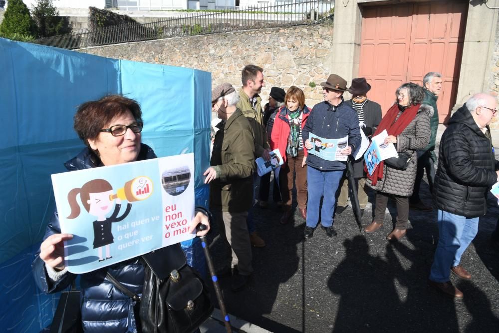 Manifestación por las obras en La Solana