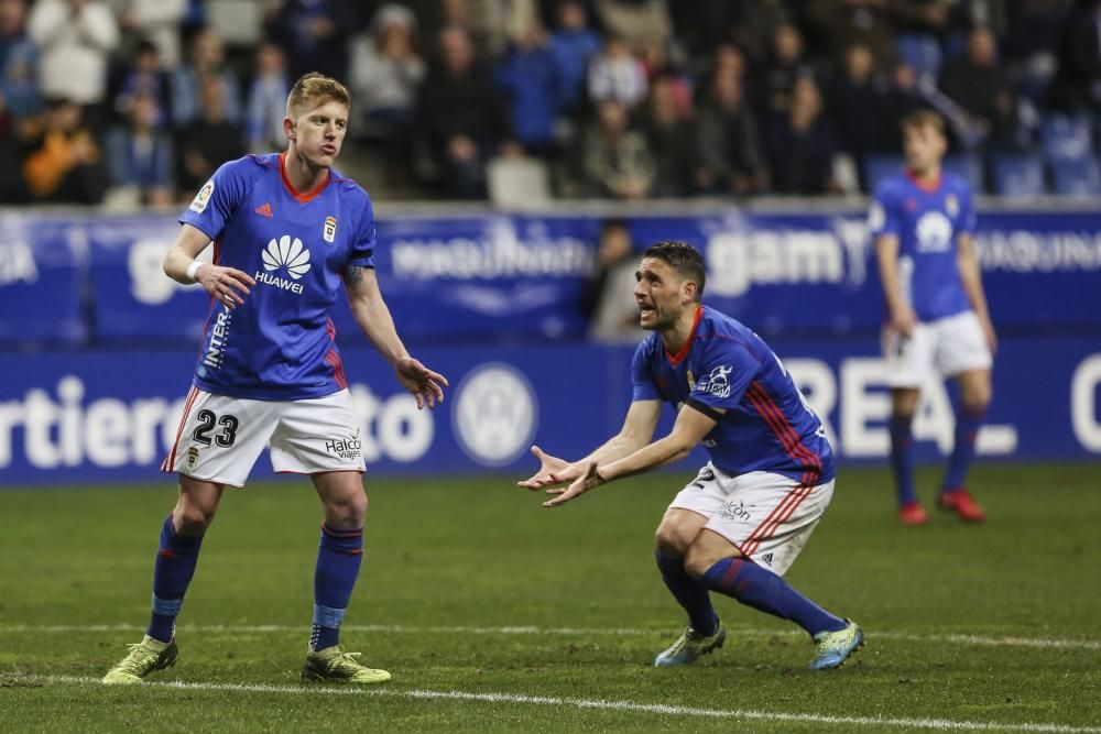 El partido entre el Real Oviedo y el Barcelona B, en imágenes