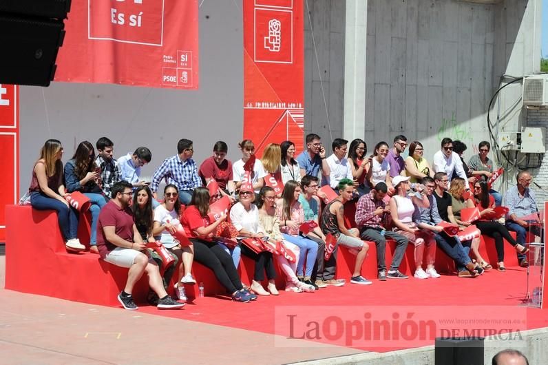 Pedro Sánchez en Murcia