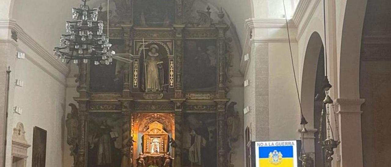 Gestos como el apoyo a Ucrania en la iglesia de Lloret han sido decisivos para invertir el rumbo de la agresión de Putin, que sale corriendo.