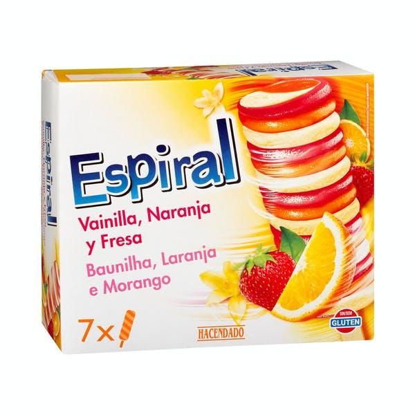 Helado espiral Hacendado