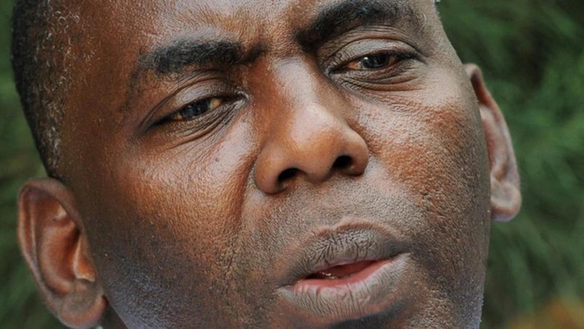 El activista antiesclavitud Biram uld Abeid uld Dah el pasado junio en Nouackchott, Mauritania.