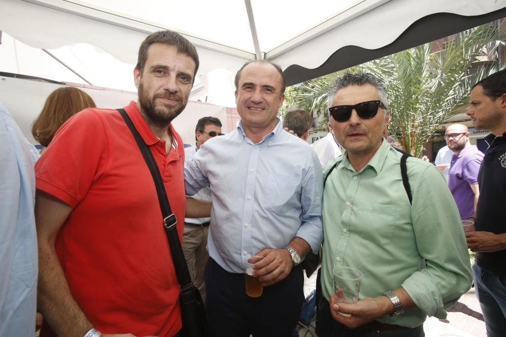 De izquierda a derecha: Pere Rostoll, jefe de Política de INFORMACIÓN; Juanma Cabot, exdirigente del PP de la Comunidad Valenciana y Javier Izquierdo, subdirector de INFORMACIÓN